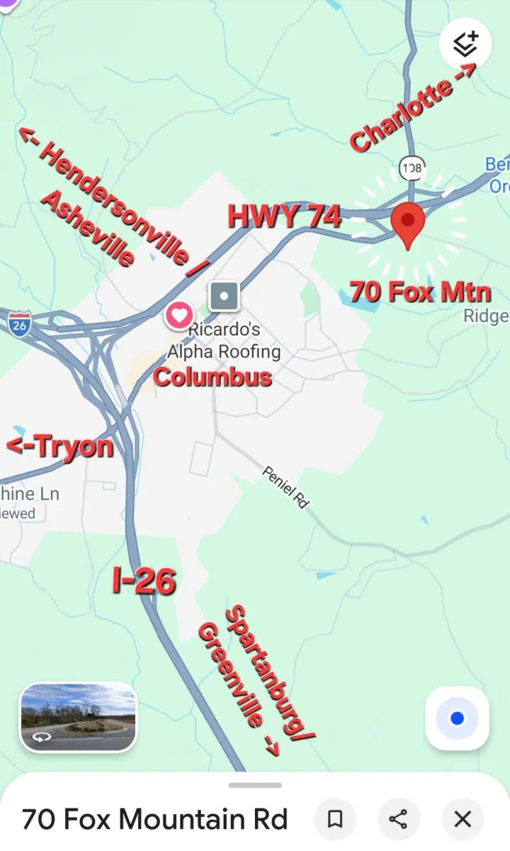 70 Fox Mountain Road Columbus NC 28722